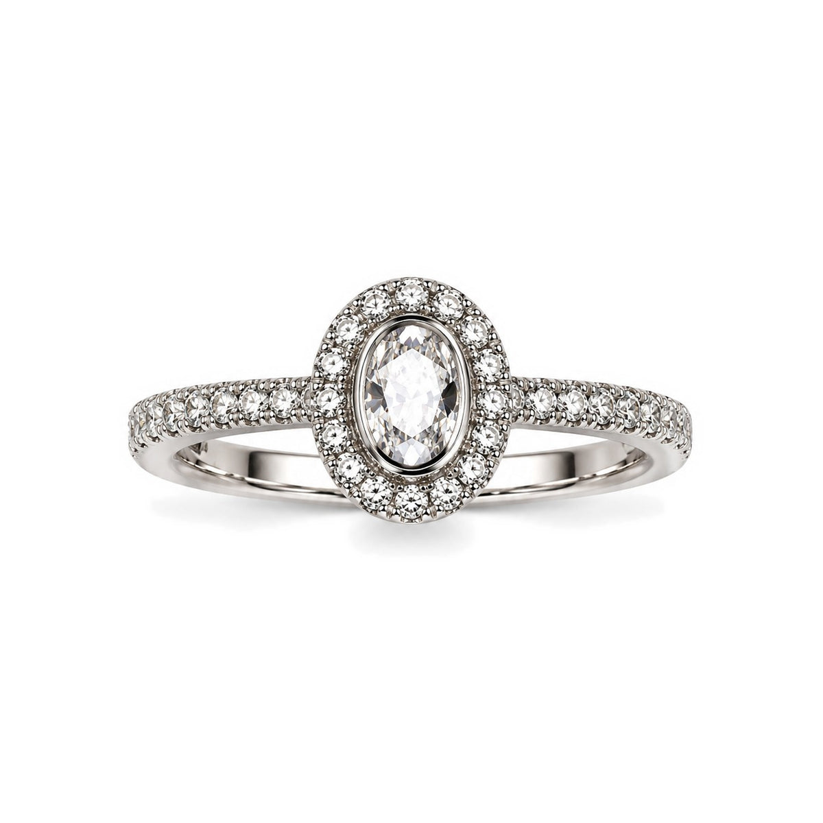 Athos – Bague – Or Blanc