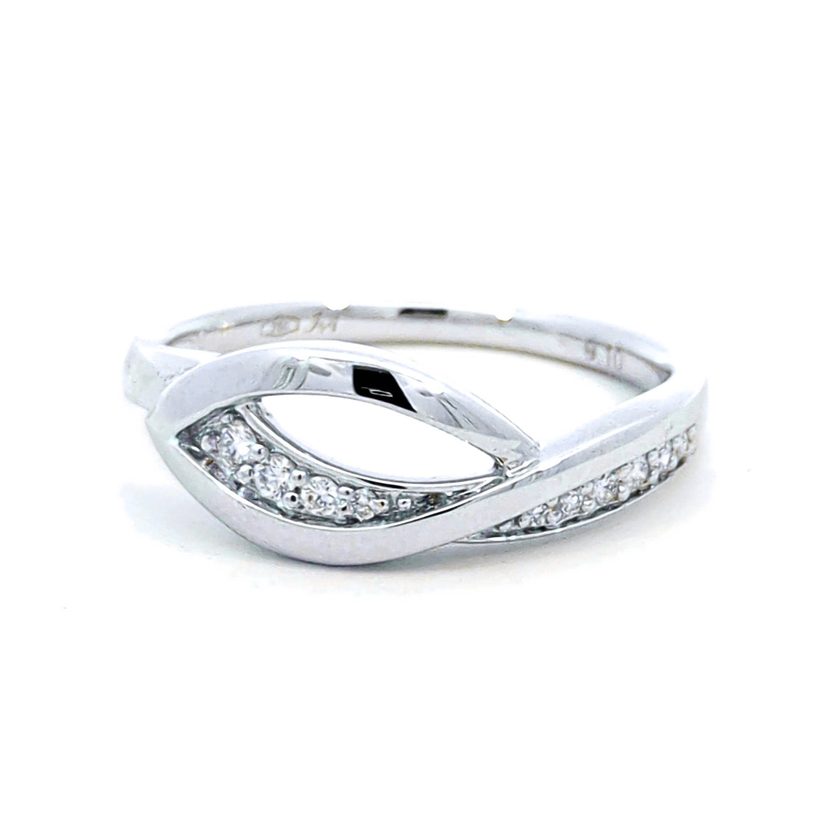 Athos – Bague – Or Blanc & Diamants
