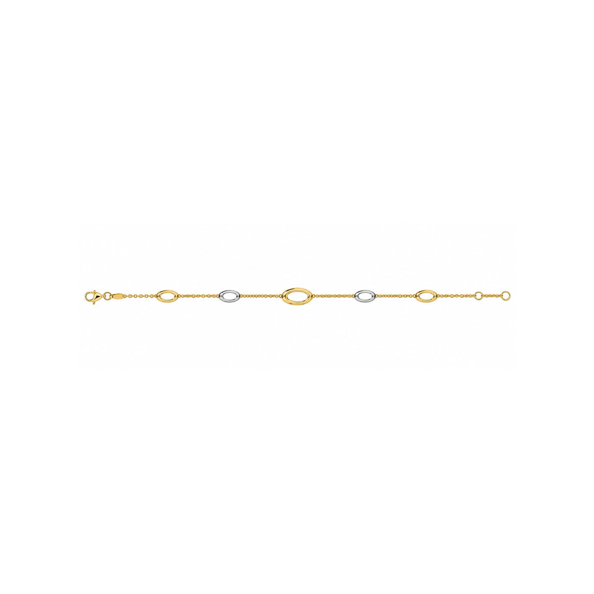 Athos – Bracelet – Or bicolore