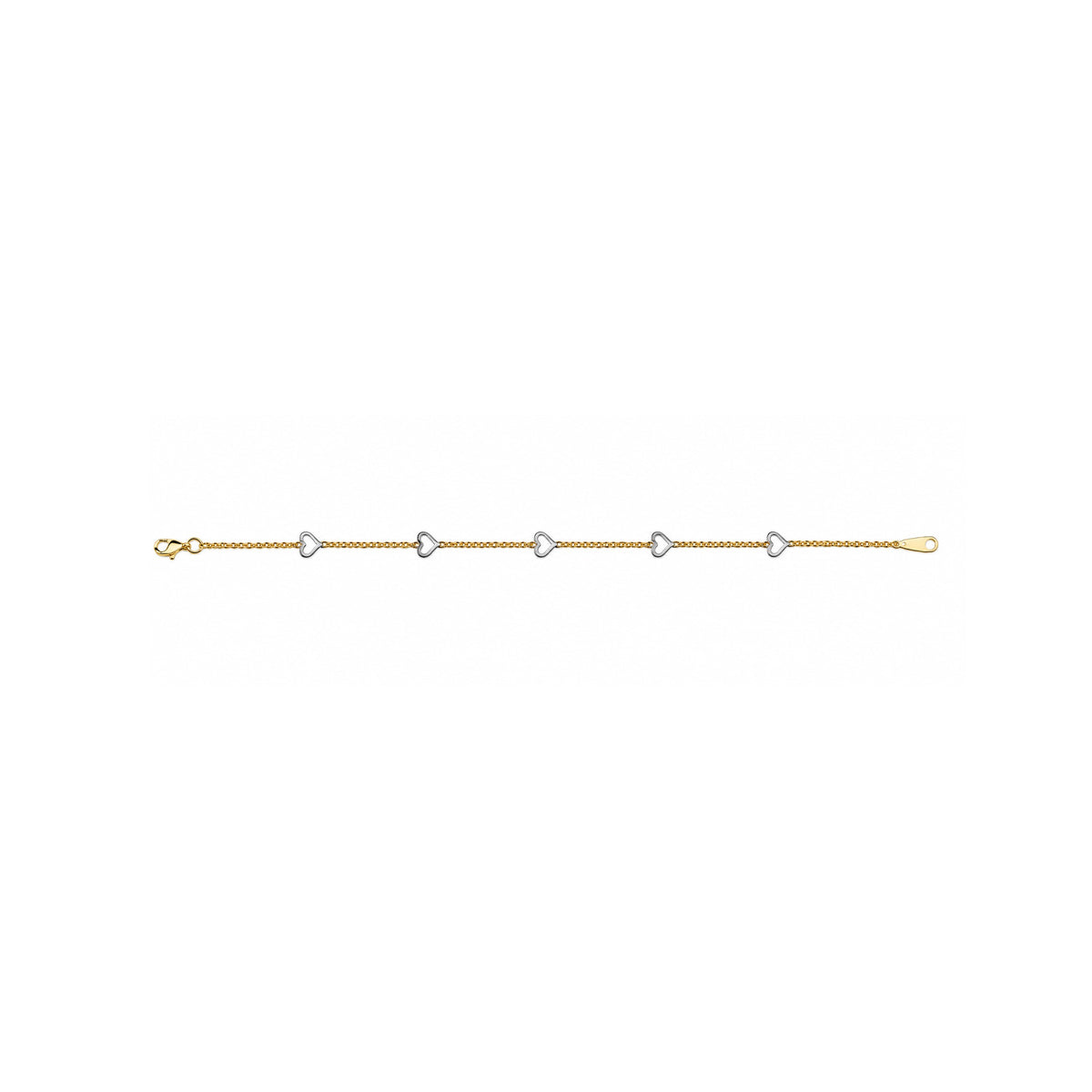 Athos – Bracelet – Or bicolore