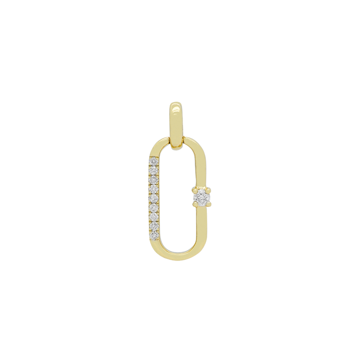 Athos – Pendentif – Or jaune & diamants