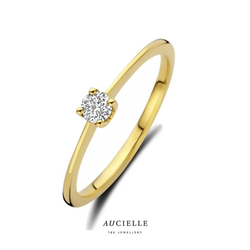 Aucielle – Bague – Or Jaune & Diamant