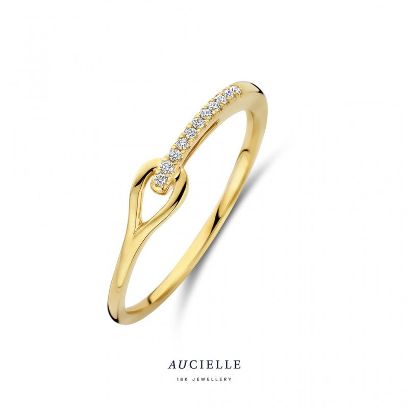 Aucielle – Bague – Or Jaune & Diamants