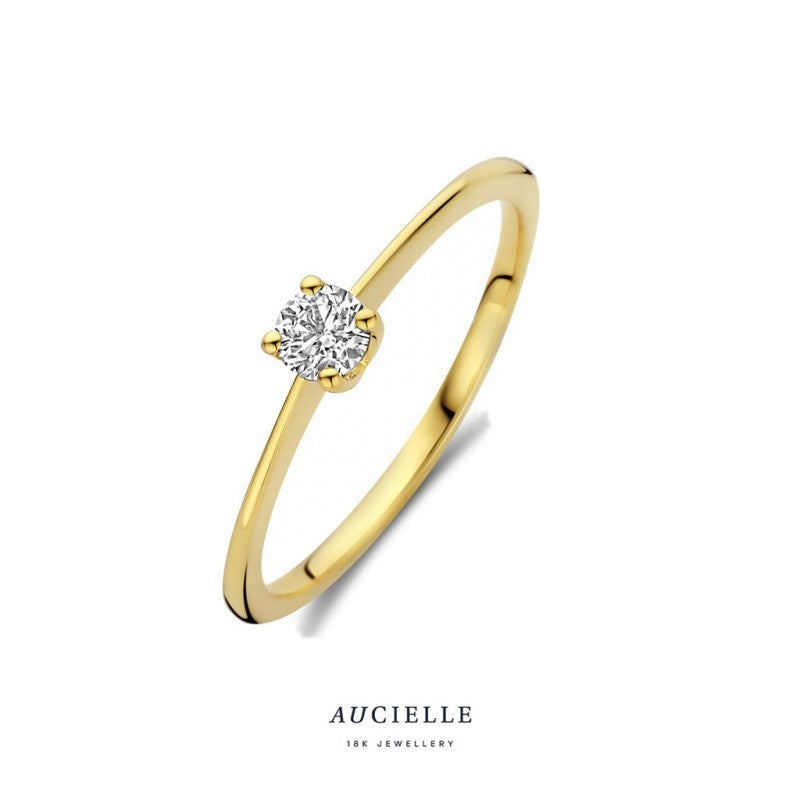 Aucielle – Bague – Or Jaune & Diamant
