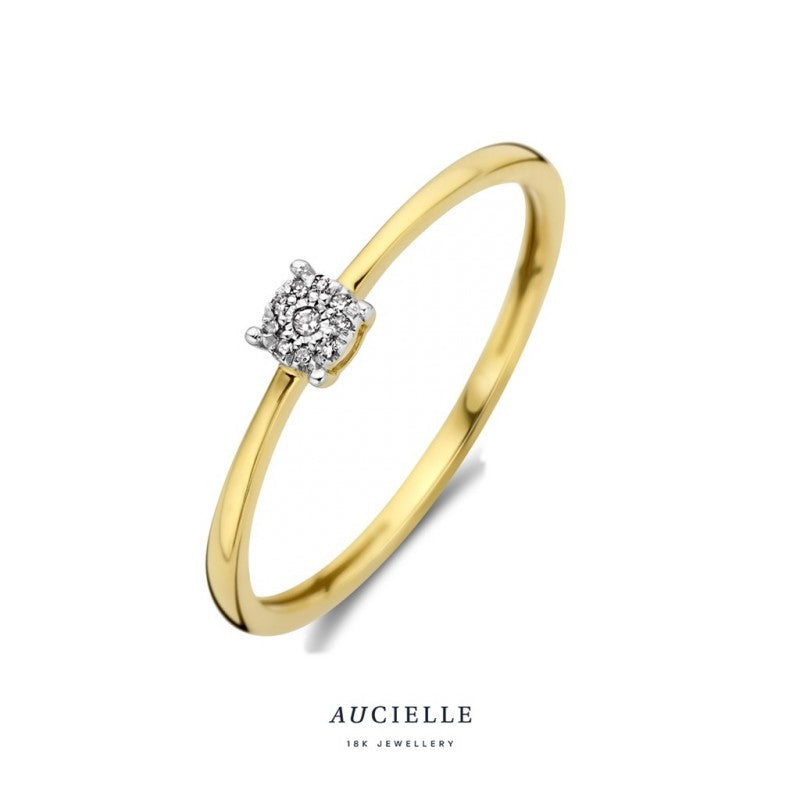 Aucielle – Bague – Or Jaune & Diamants