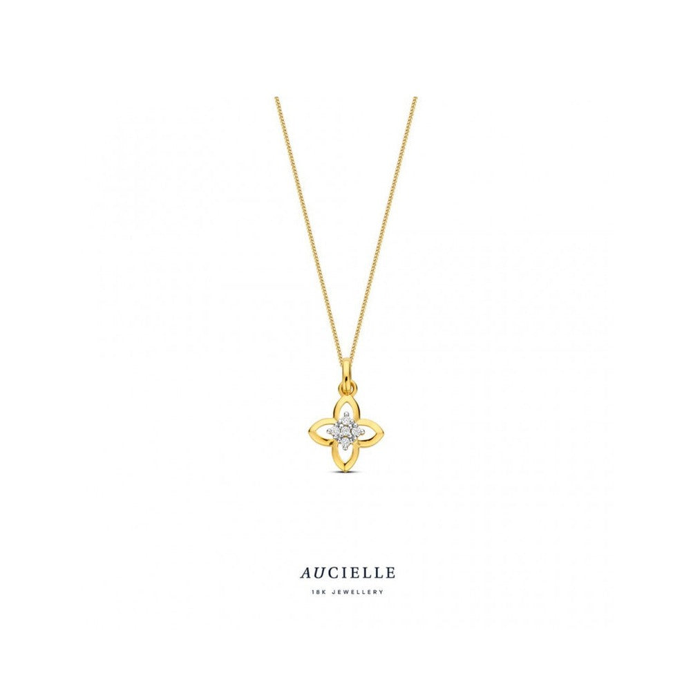 Aucielle – Collier – Or Jaune & diamants