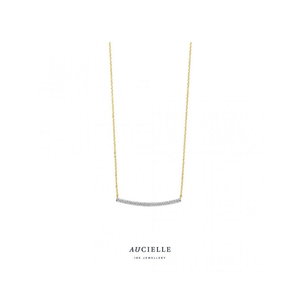 Aucielle – Collier – Or Jaune & diamants