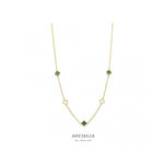 Aucielle – Collier – Or Jaune & Malachite