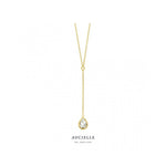 Aucielle – Collier – Or Jaune & Zirconium