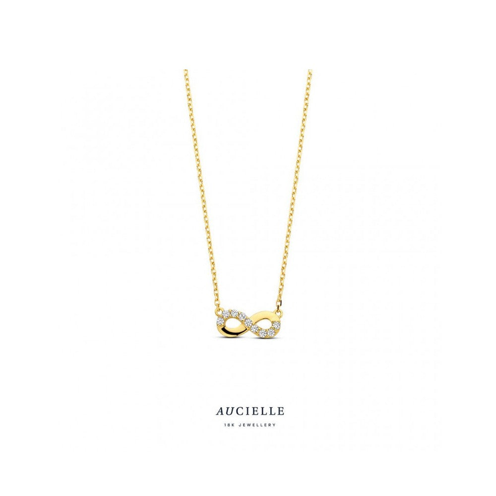 Aucielle – Collier – Or Jaune & Zirconium