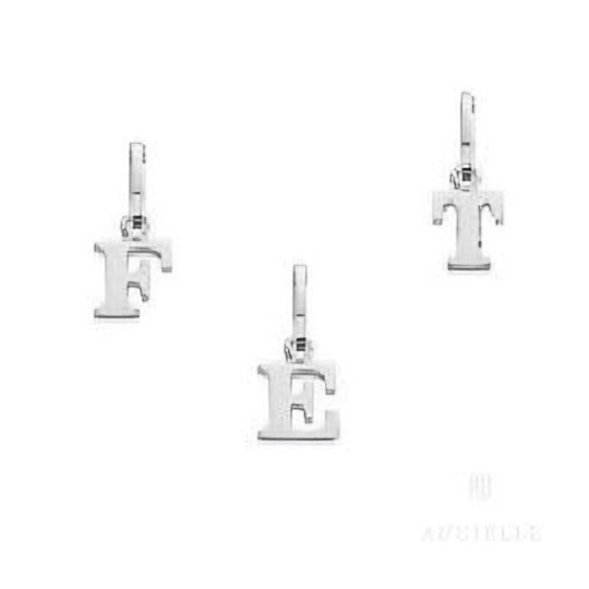 Aucielle – Pendentif – Lettre A-Z – Or Blanc