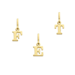 Aucielle – Pendentif – Lettre A-Z – Or Jaune