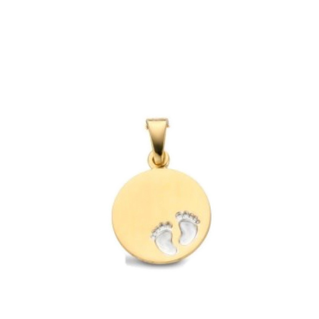 Aucielle – Pendentif – Or Bicolore