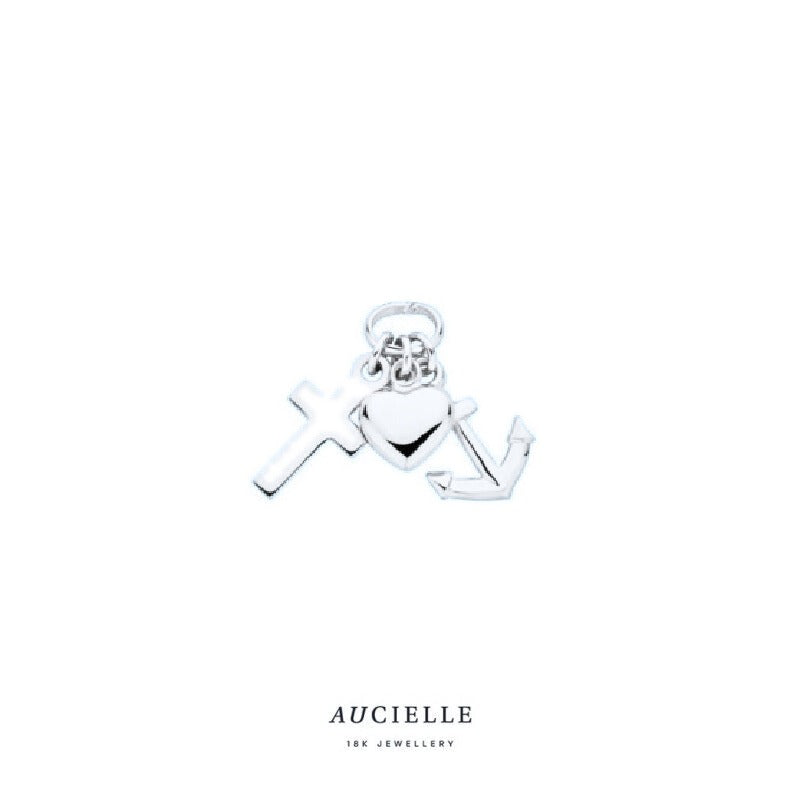 Aucielle – Pendentif – Or blanc
