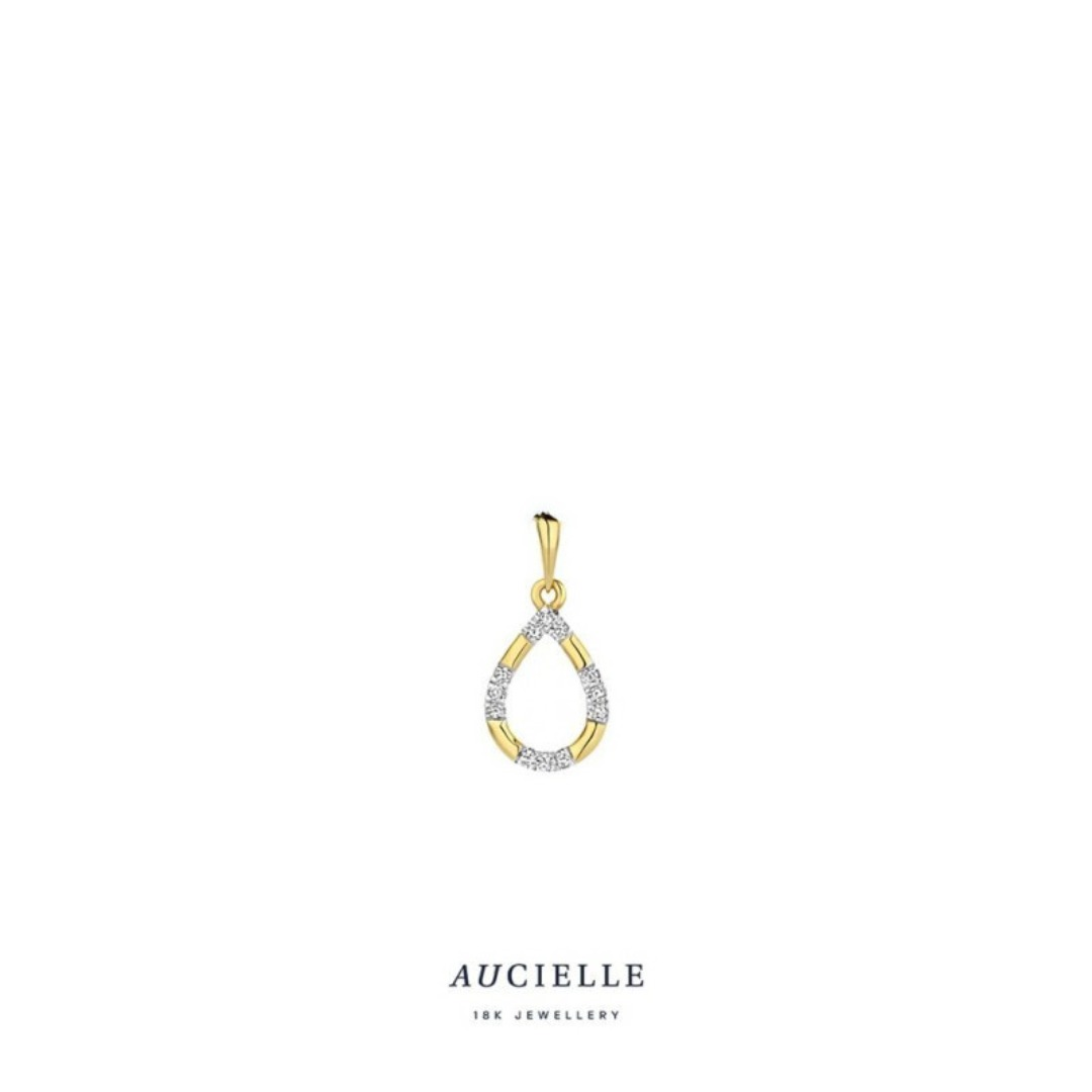 Aucielle – Pendentif – Or Jaune & Diamants