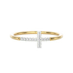Aurum Adamas – Bague – Or jaune & diamants – vue 2