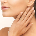 Bague – Plaqué or – vue 2