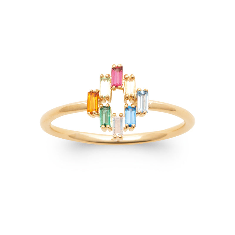 Bague – Plaqué or – vue 3