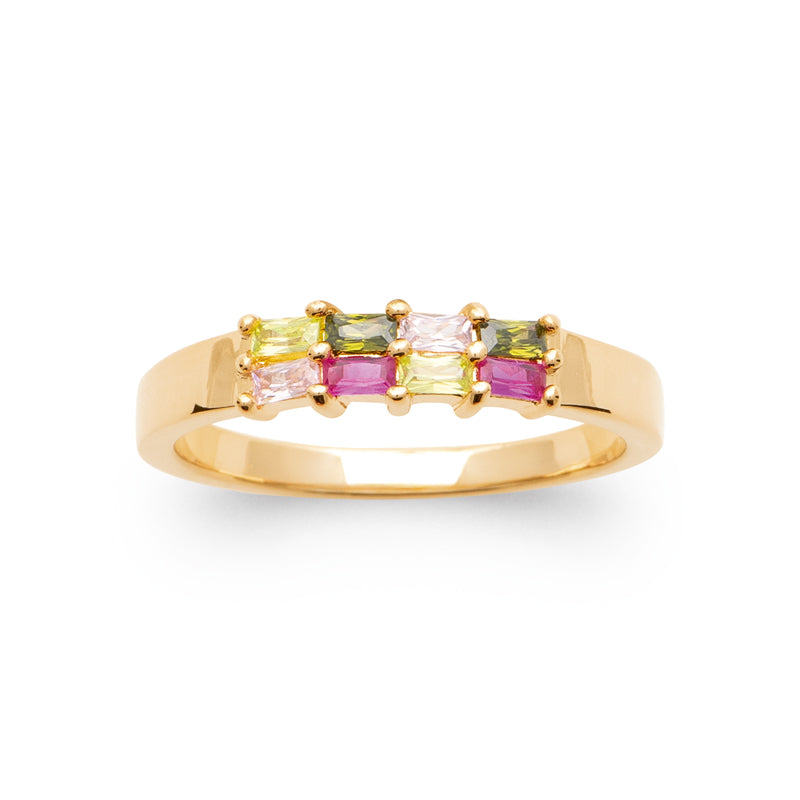 Bague – Plaqué or – vue 3