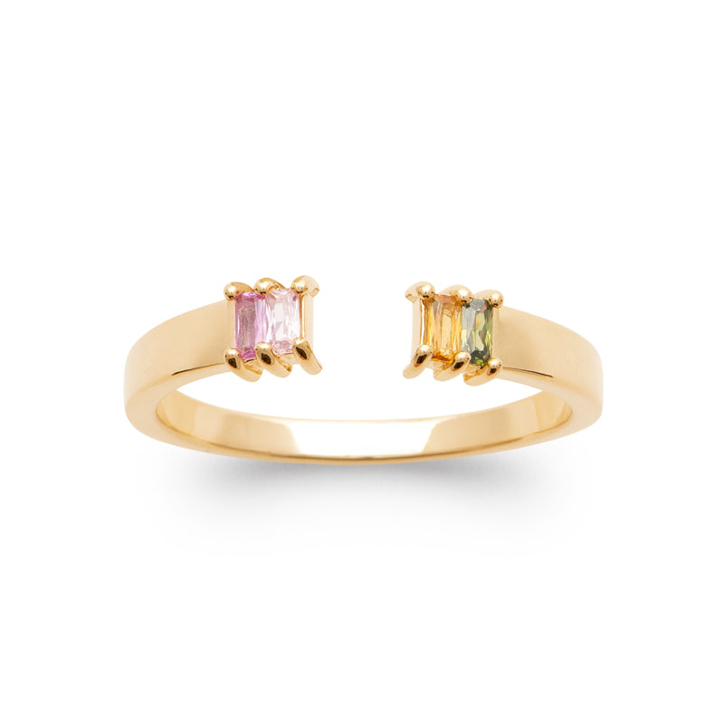 Bague – Plaqué or – vue 3