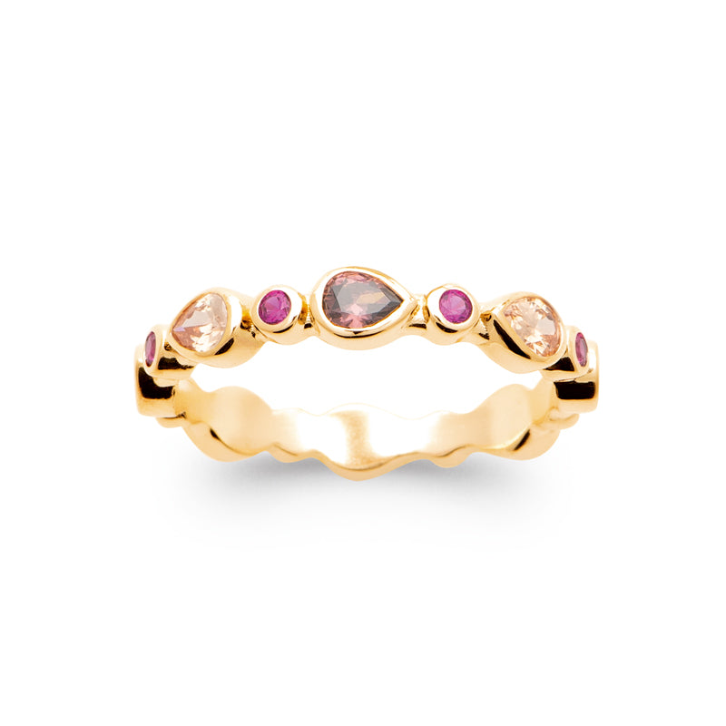 Bague – Plaqué or – vue 3