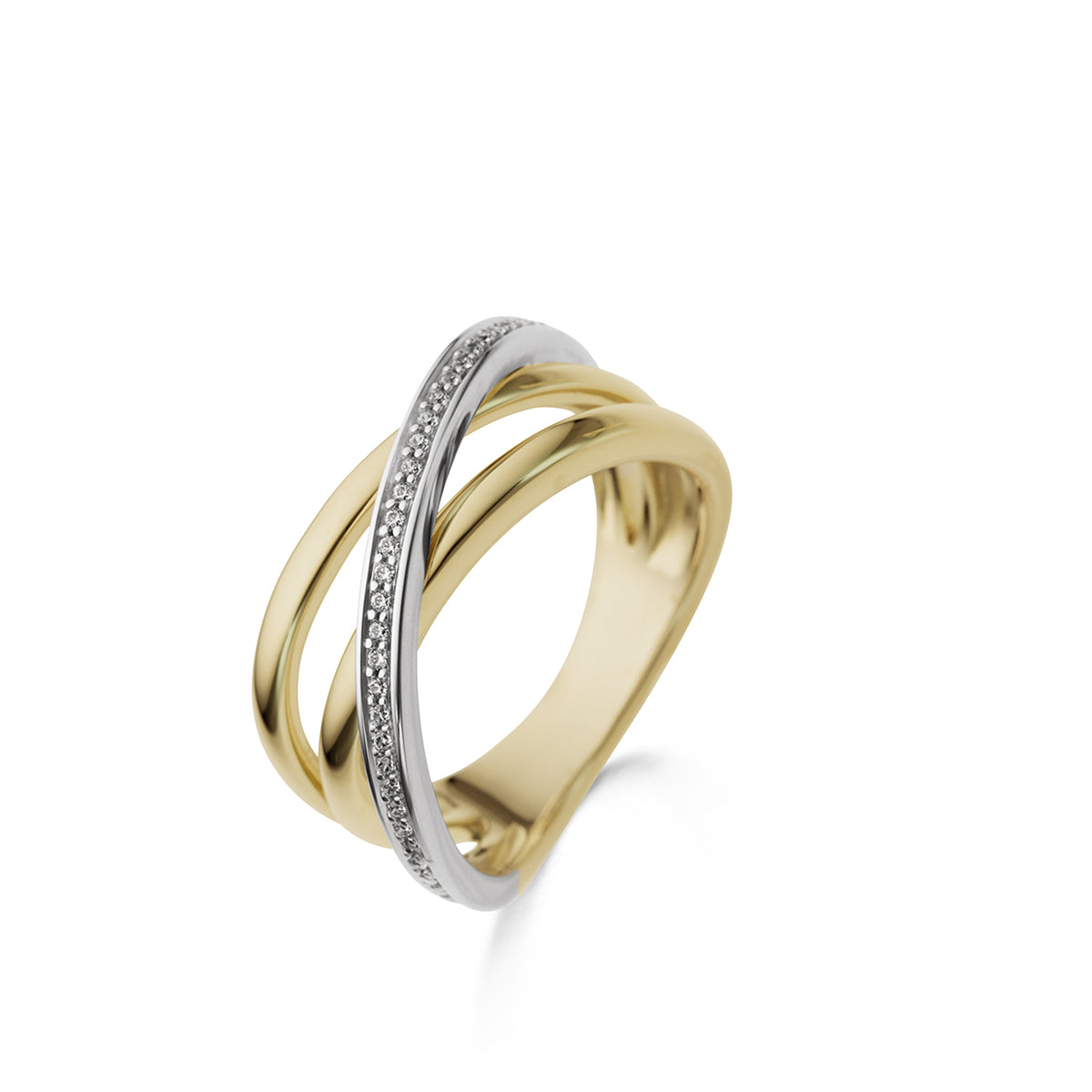 Beheyt – Bague – Or Bicolore & Diamant