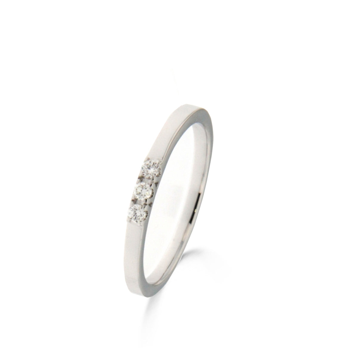 Beheyt – Bague – Or Blanc & Diamant