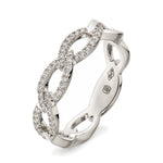 Beheyt – Bague – Or Blanc & Diamants