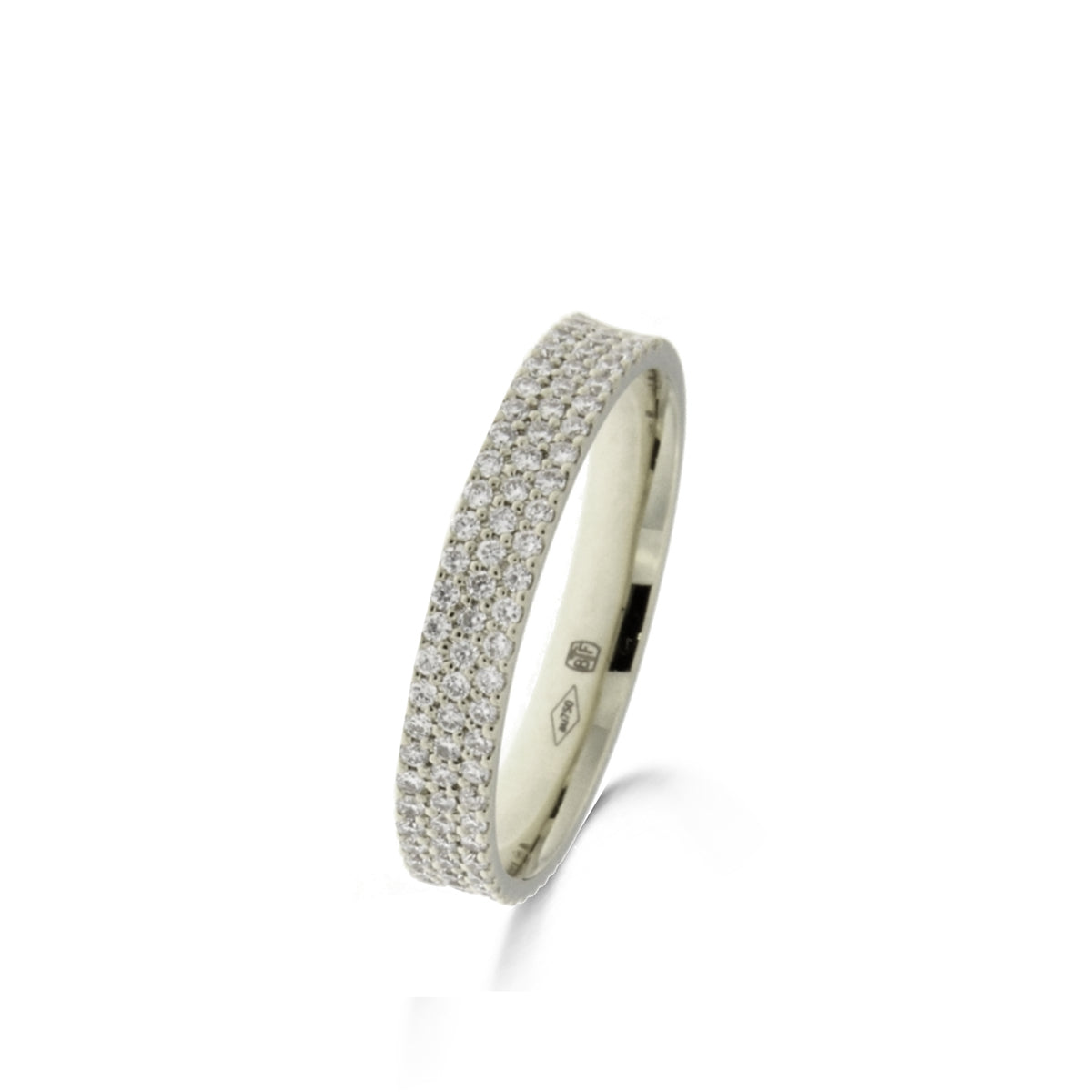 Beheyt – Bague – Or Blanc & Diamants