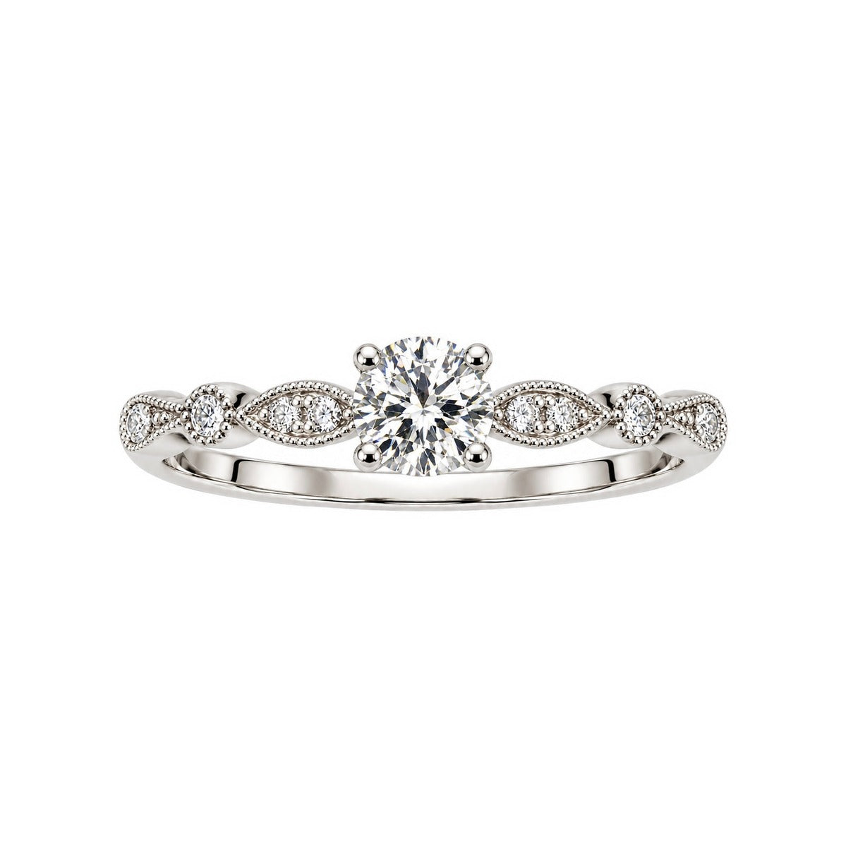 Beheyt – Bague – Or Blanc & Diamants