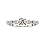 Beheyt – Bague – Or Blanc & Diamants