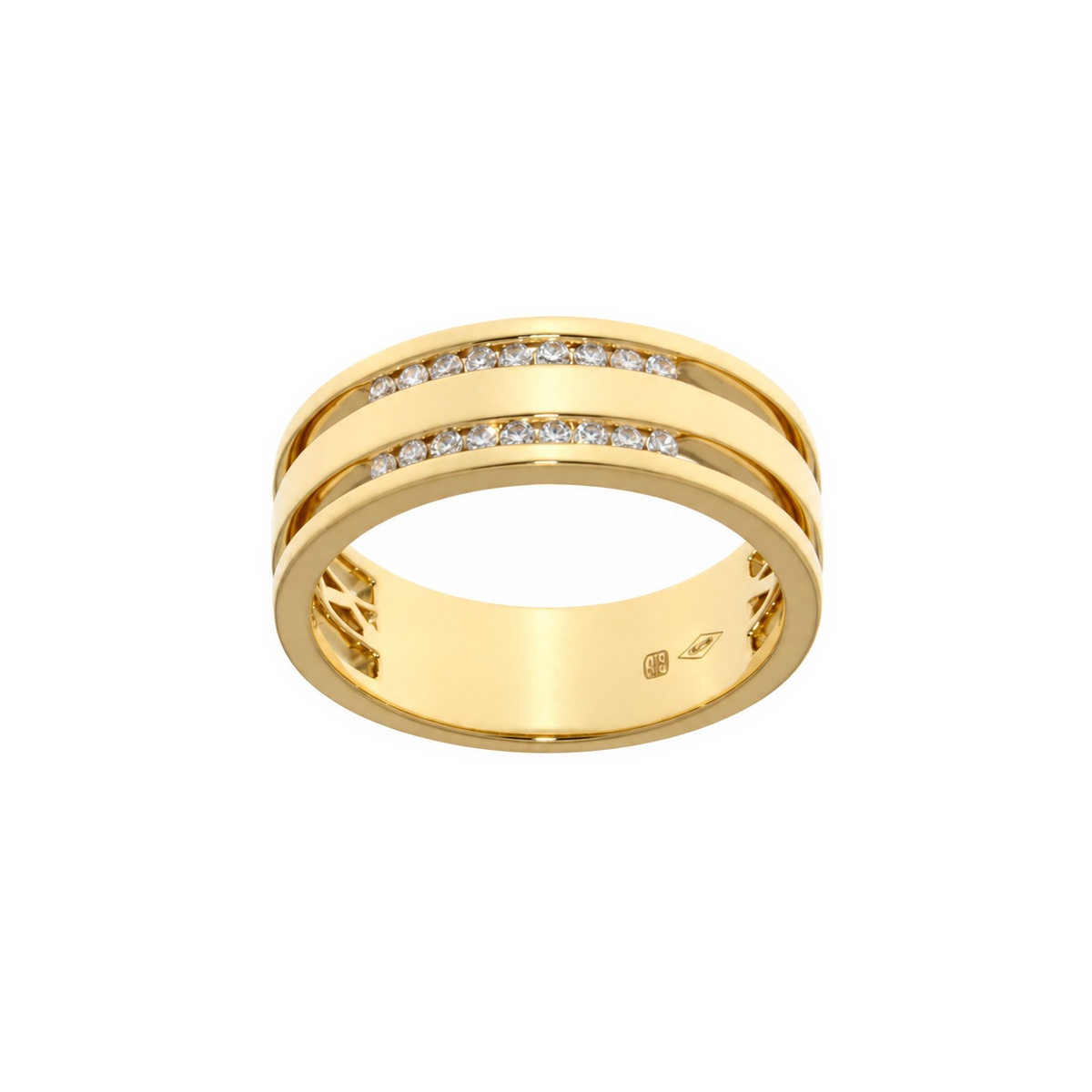 Beheyt – Bague – Or Jaune & Diamants