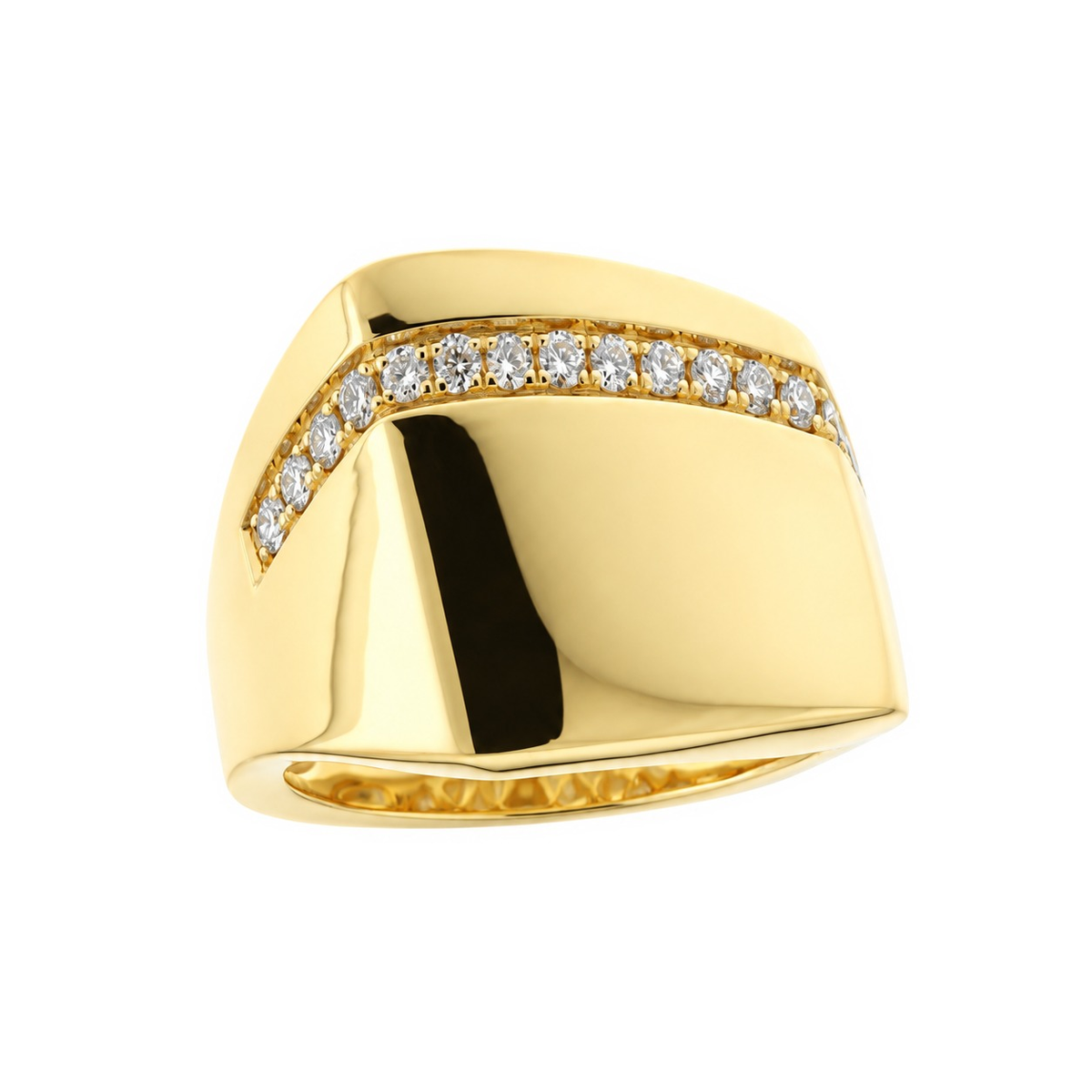 Beheyt – Bague – Or Jaune & Diamants