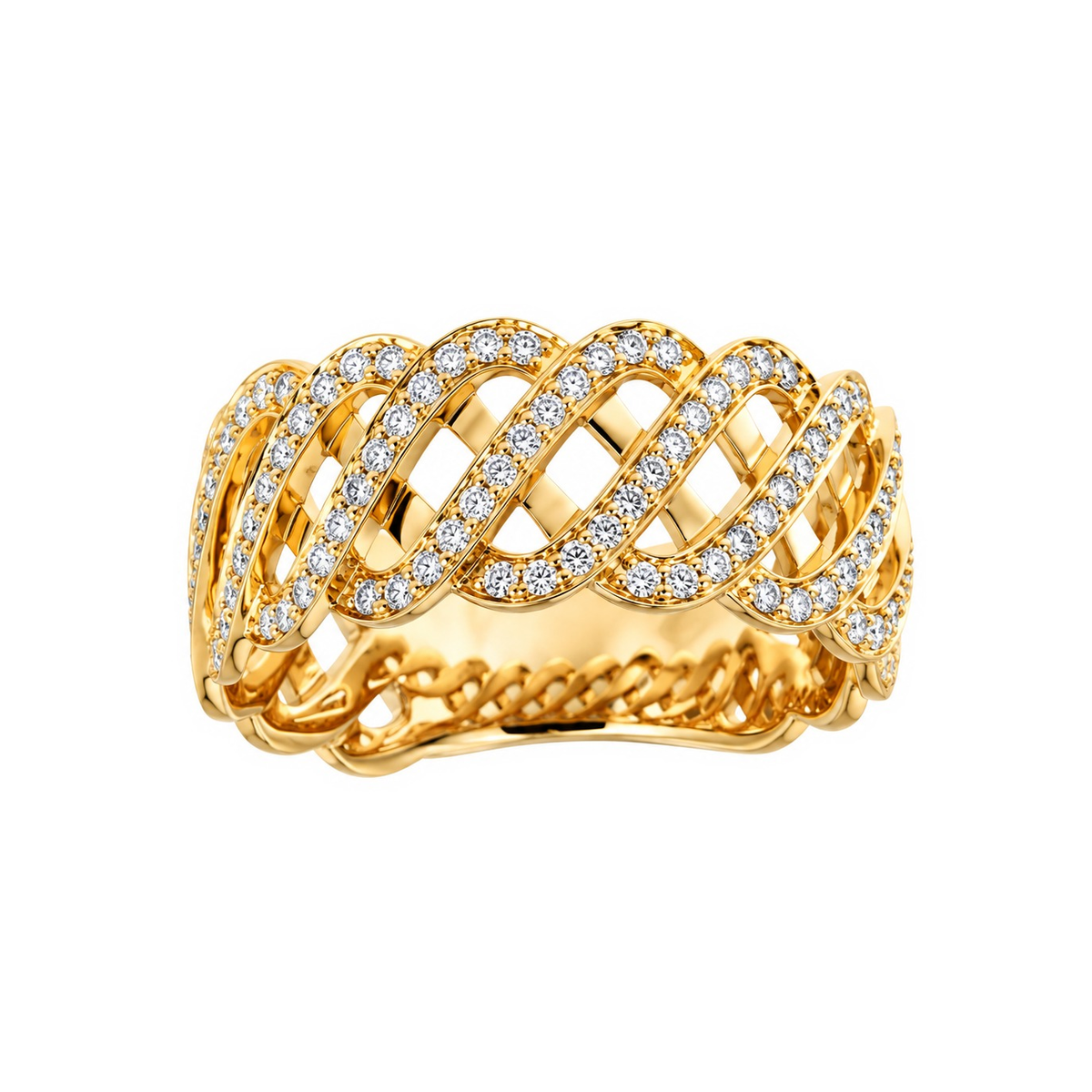 Beheyt – Bague – Or Jaune & Diamants