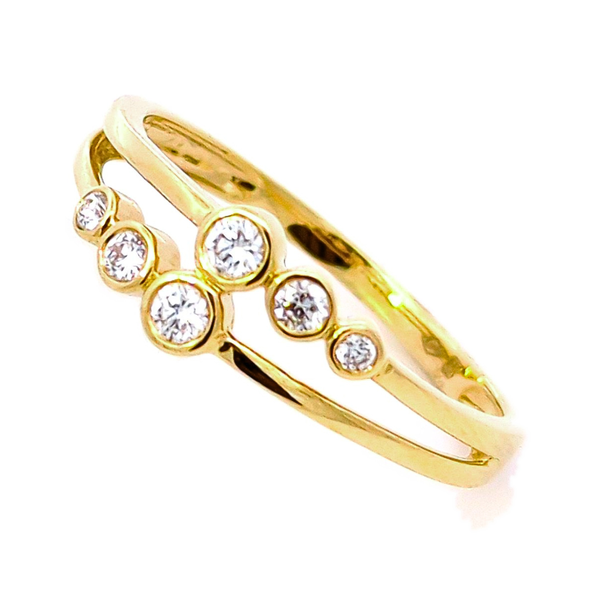 Beheyt – Bague – Or Jaune & Diamants