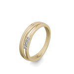 Beheyt – Bague – Or jaune & diamants