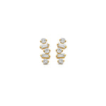 Beheyt – Boucles d'oreilles – Or Jaune & diamants