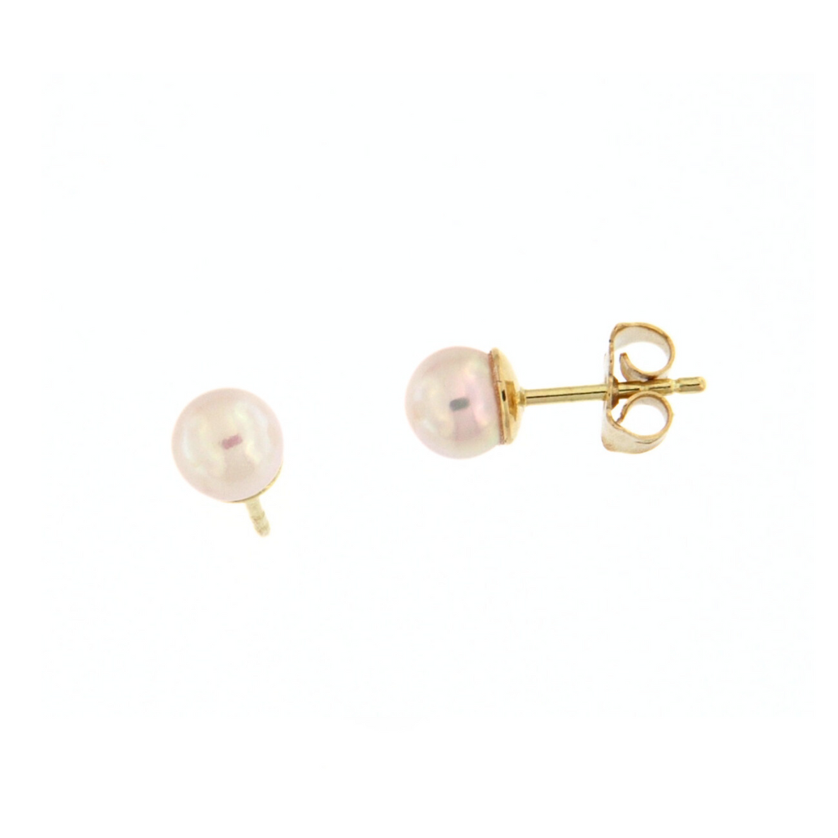 Beheyt – Boucles d'oreilles – Or Jaune & Perles