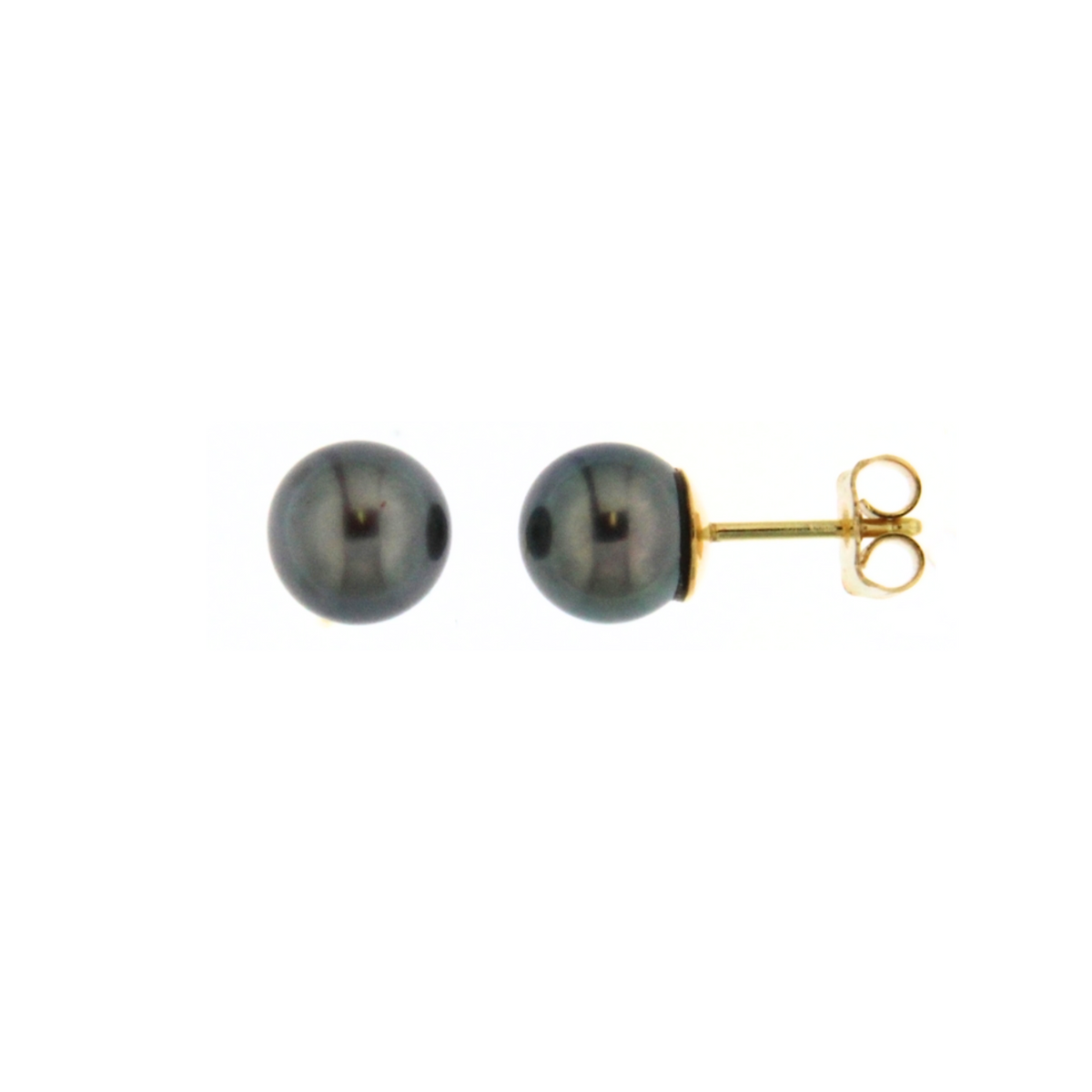 Beheyt – Boucles d'oreilles – Or jaune & perles