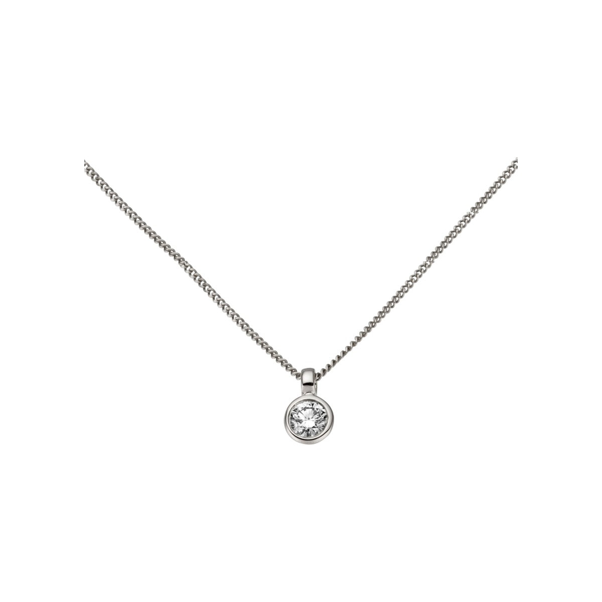Beheyt – Collier – Or Blanc & diamants