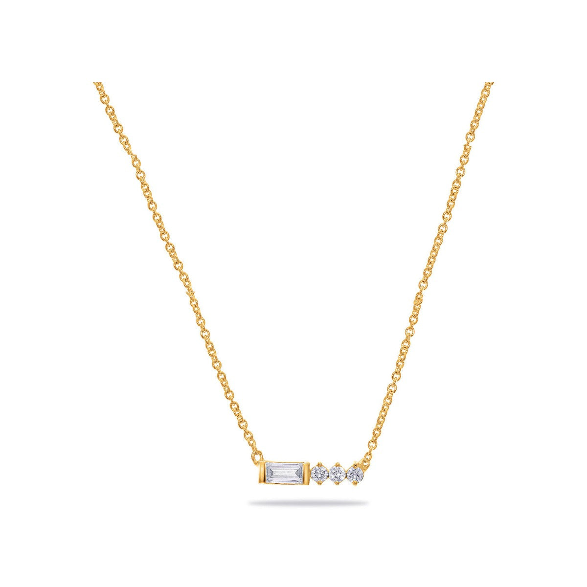 Beheyt – Collier – Or Jaune & Diamants
