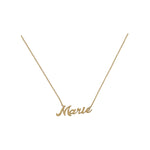 Beheyt – Collier – Or Jaune – Prénom Marie