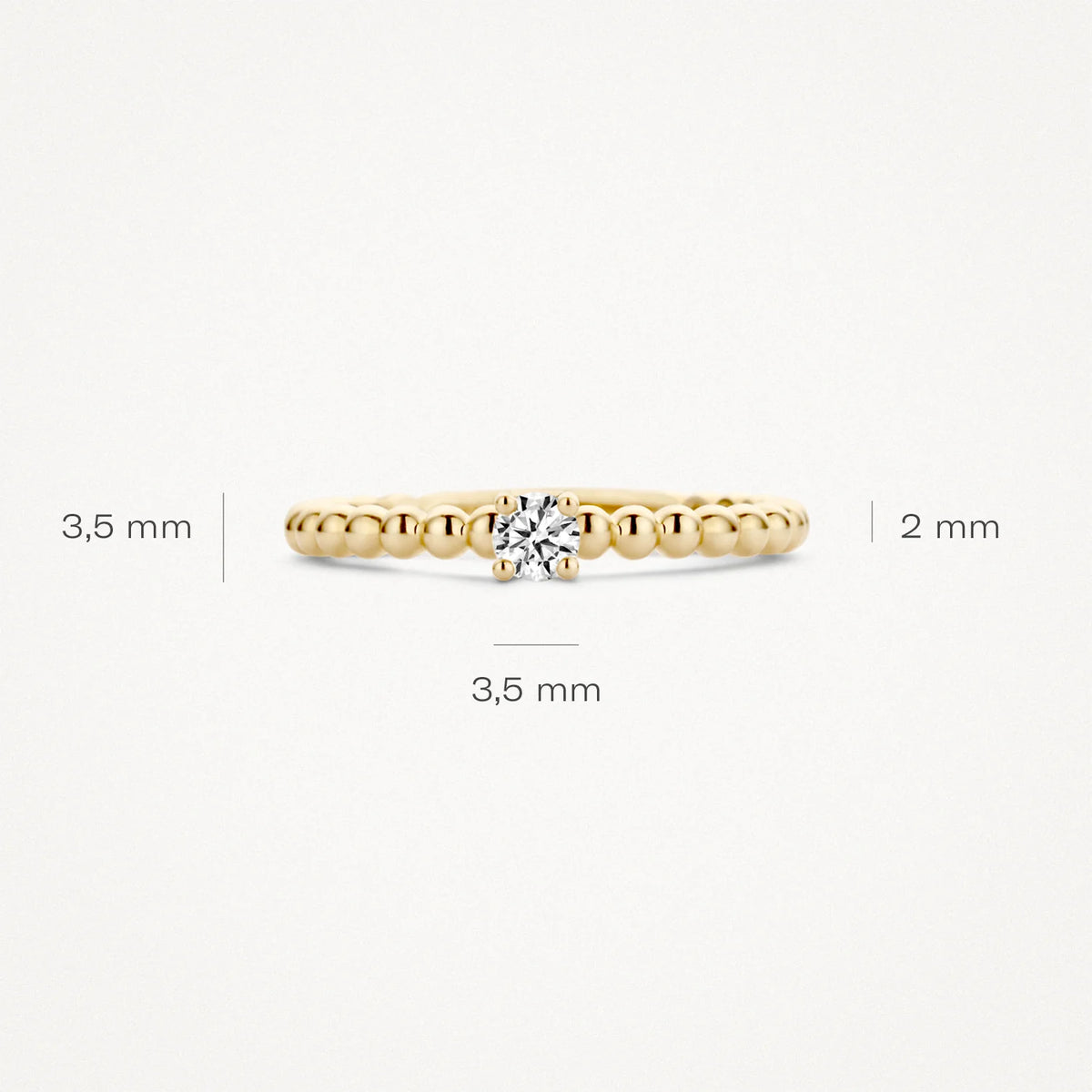 Blush – Bague – Solitaire – vue 4