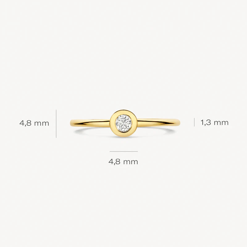 Blush – Bague – Zirconium – vue 2