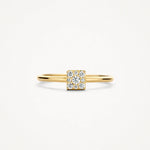Blush – Bague – Zirconiums – vue 2