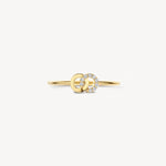 Blush – Bague – Zirconiums – vue 2