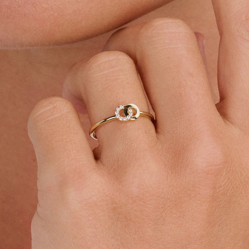 Blush – Bague – Zirconiums – vue 3