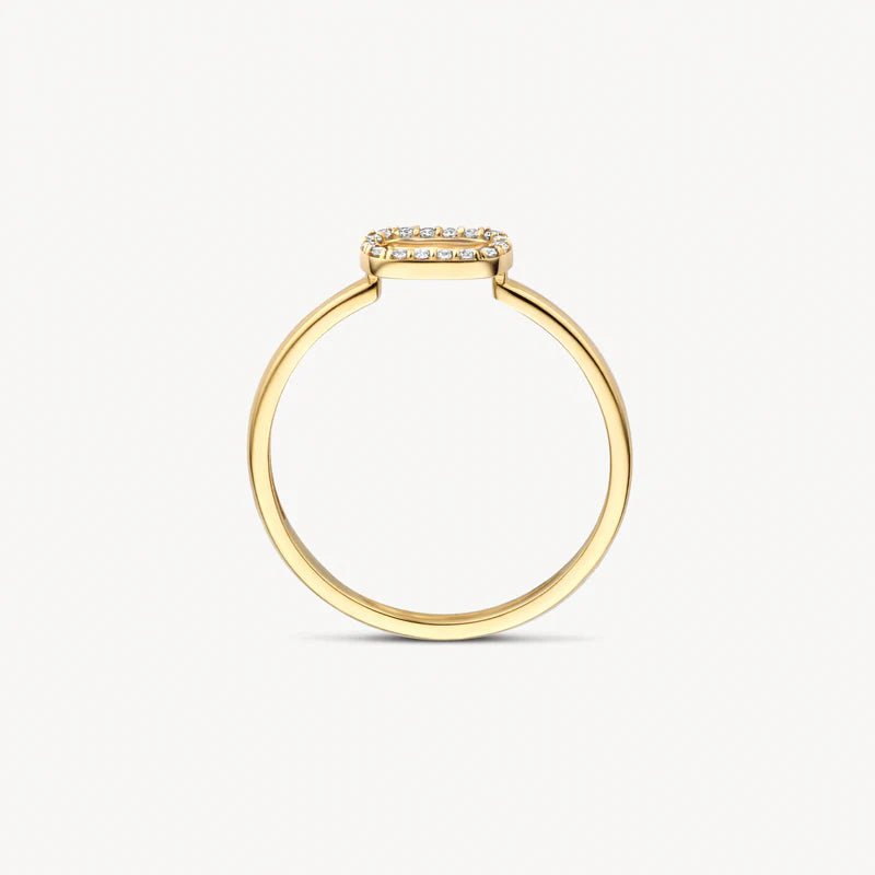 Blush – Bague – Zirconiums – vue 2