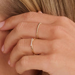 Blush – Bague – Zirconiums – vue 3