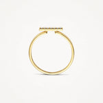Blush – Bague – Zirconiums – vue 2